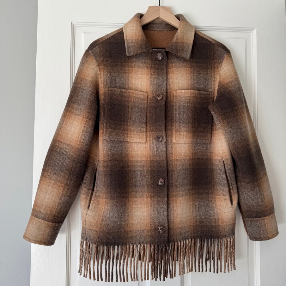 Banana Republic Stella Reversible Shirt Jacket